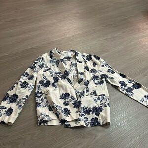 LUSH floral Blazer Size Small